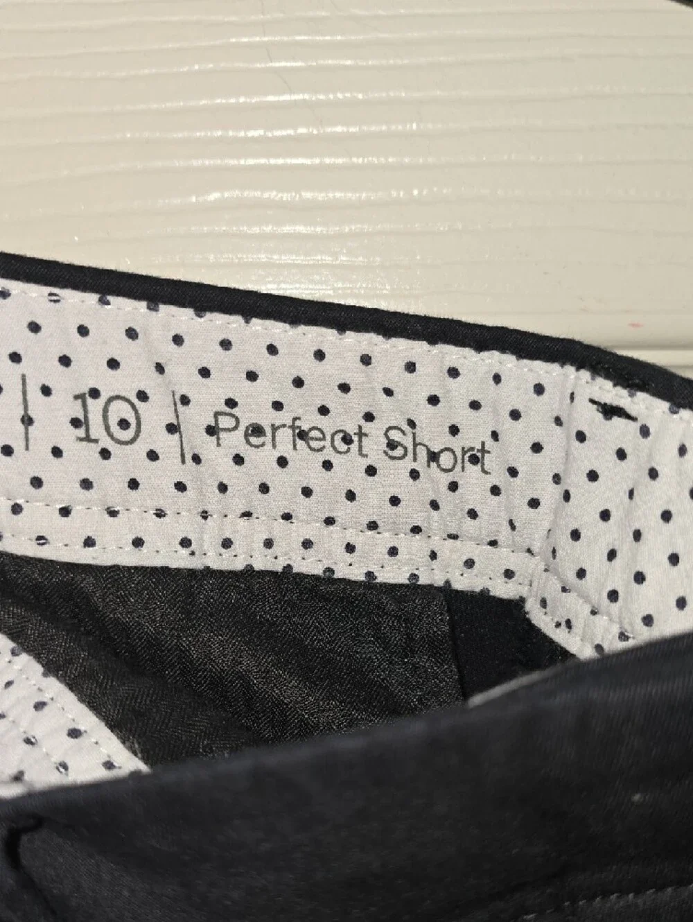 NWOT Talbots Black Bermuda Shorts - Clean Straight Silhouette